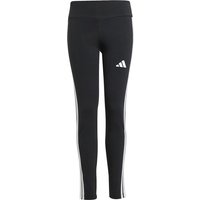 Mallas adidas jg 3 bandas 230 niña negro/blanco