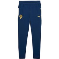 Pantalons d'entraînement Football Puma Portugal Persian 25/26 Junior Bleu/Amande sucrée