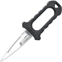 Cuchillo de buceo seac sub devil hd inox negro
