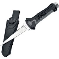 Cuchillo de buceo seac sub rapid gaga negro / gris