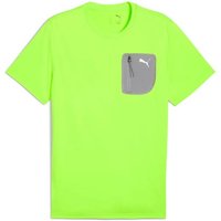 T-shirt Fitness Homme by Puma M Flex Pocket Tee Green Glare