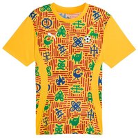T-shirt de Football Puma Ghana Premmatch Ss Jaune Homme