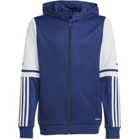 Veste de Football adidas Squadra25 Hood Enfant Bleu/Blanc