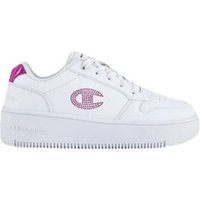 Chaussures Champion RD18 Plataform Glitter GLow Cut Fille Blanc
