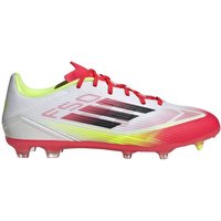 Bottes de Football adidas F50 League Fg/Mg Blanc/Jaune
