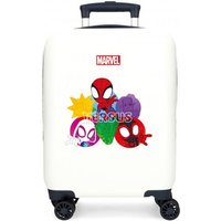 Valise cabine blanche Spiderman Marvel Attack