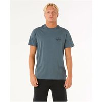 Camiseta rip curl staple tee hombre gris verdoso
