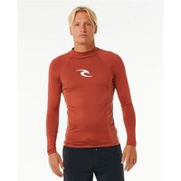 Licra de Surf Rip Curl Waves Upf Perf L/S Homme Rouge
