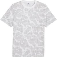 T-shirt Puma Essentials Logo Lab Aop Homme Blanc