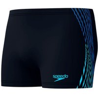 Maillot de bain Speedo Tech Panel Aquashort Homme Noir/Cobalt Pop