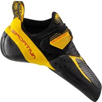 Pie de gato de escalada la sportiva solution comp negro/amarillo