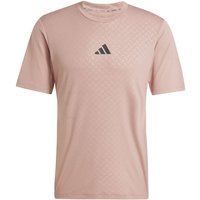 T-shirt de Fitness adidas Power 3Bandas Homme Rose