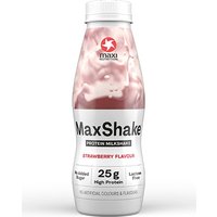 Bebida max nutrition shake protein milkshake strawberry, 330 ml
