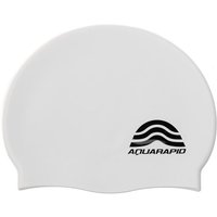Bonnet De Natation Aquarapid Cuffia Silic. Blanche