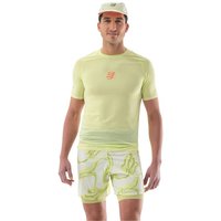 T-shirt de Trail Compressport Trail Racing Ss Homme Jaune