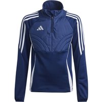 Sudadera de fútbol adidas tiro24 winterized infantil azul