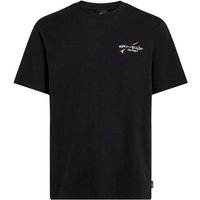 T-shirt O'Neill Retro Back Print Homme Noir