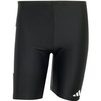 Jammer de natación adidas 3 bandas bld jam hombre negro/blanco