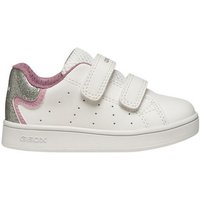 Chaussures Geox B Eclyper A - Vit.Sin+Ver.Glit Enfant Blanc/Rose