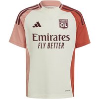 T-shirt de Football adidas Olympique de Lyon 3 Enfant Blanc Cassé