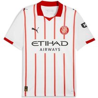 T-shirt de Football Puma Girona Home Repl Homme Rouge/Blanc