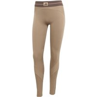 Collants de Fitness adidas Hyg Rib 1/1 L Femme Marron