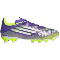 Bottes de Football adidas F50 League Mg Enfant Violet/Noir