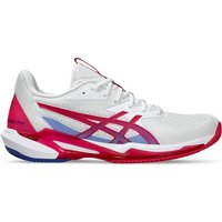 Chaussures de Tennis ASICS Solution Speed Ff 3 Clay Femme Blanc/Rose