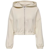 Veste Only Onlscarlett Ls Elastic Zip Hood Swt Noos Femme Birch
