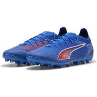 Botas de fútbol puma ultra 6 pro mg ultra azul blanco hombre