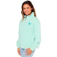 Sweat Rip Curl Half Zip Fleece Homme Light Aqua