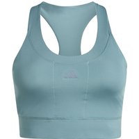 Brassiere de sport de Fitness adidas Run Pkt Ms Bra Femme Bleu