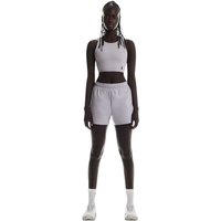 T-shirt de Running On Core 2-In-1 Crop Femme Lila