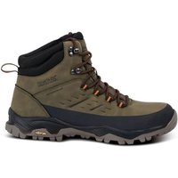 Botas de montaña regatta blake hombre verde oliva/plata