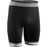 Pantalon de Trail Lurbel Spirit Flux Shorts Homme Noir/Gris Glace