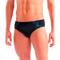 Bañador arena poseidonia hombre negro/azul