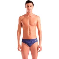 Bañador arena snakeskin swim hombre azul oscuro