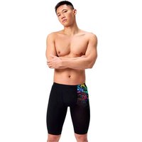 Bañador speedo ml placement printed jammer hombre negro