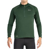 Camiseta de montaña + 8000 truco hombre verde bosque