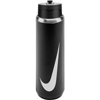 Bouteille de Fitness Nike Ss Recharge Straw Bottle 24 Oz Rfsh Noir