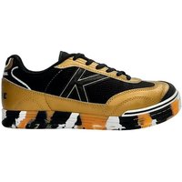Chaussures de Futsal Kelme Trueno Lace Enfant Ocre Métallique et Noir