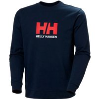Sweat de Montagne Helly Hansen Hh Logo Crew Homme Bleu Marine
