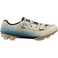 Chaussures de Cyclisme Shimano Bicycle RX600 Homme Beige/ Bleu
