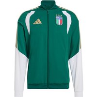 Chaqueta de fútbol adidas italy figc pre 25/26 hombre verde