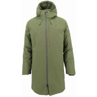 Anorack de montaña joluvi heat stormy verde oliva - negro verde b
