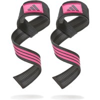 Correas de levage de poids adidas Lifting Straps - Noir/Rose