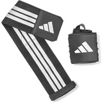 Muñqueras de fitness adidas wrist wraps - negro/blanco