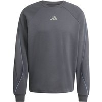 Sudadera adidas stadium crw hombre gris/grpuch