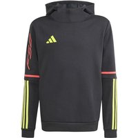 Chaqueta de fútbol adidas f50 sw hd infantil negro/tesoye/rojo