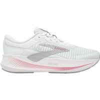 Zapatillas de running brooks revel max mujer white/harbor mist/me